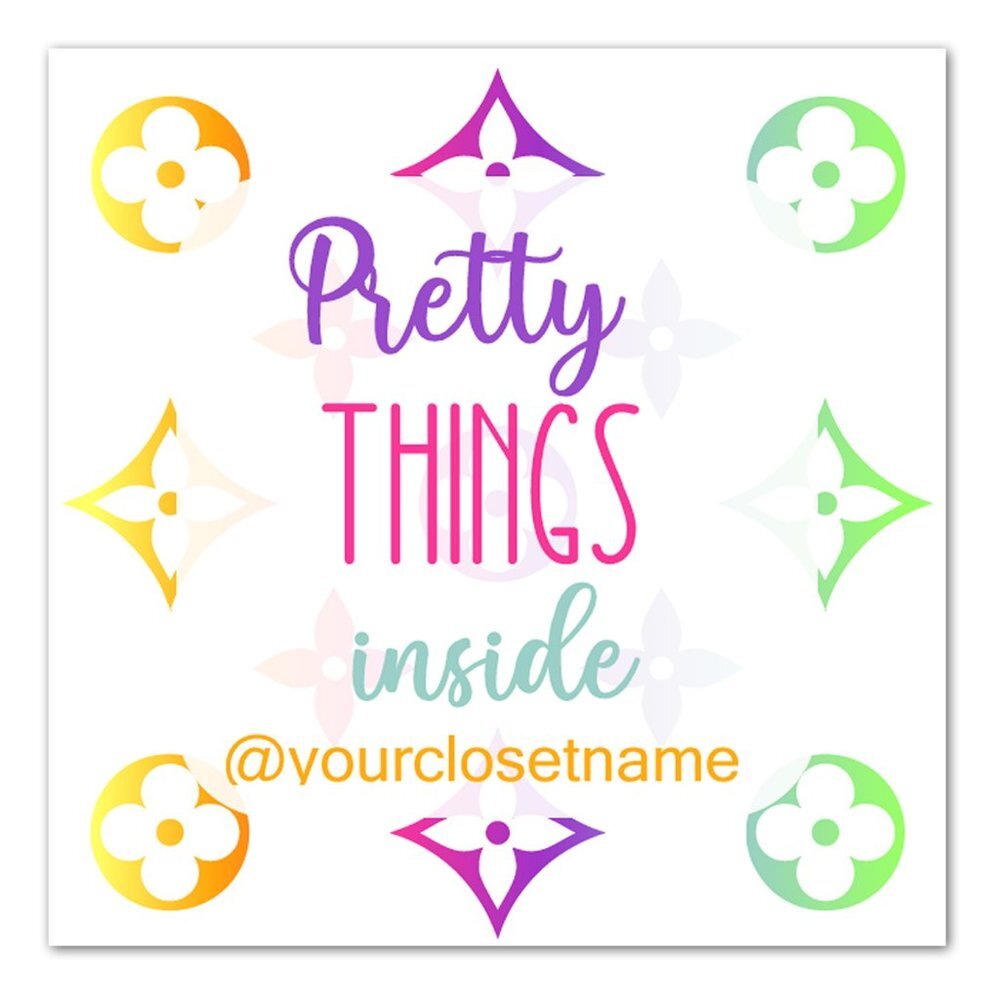 ♥️ 5x25 / 60 Thank You Stickers - Picture 2 of 3